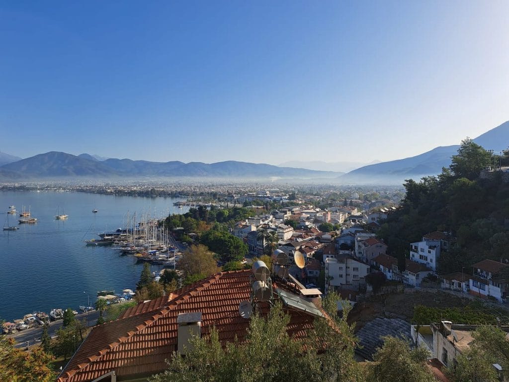 View over Fethiye.
