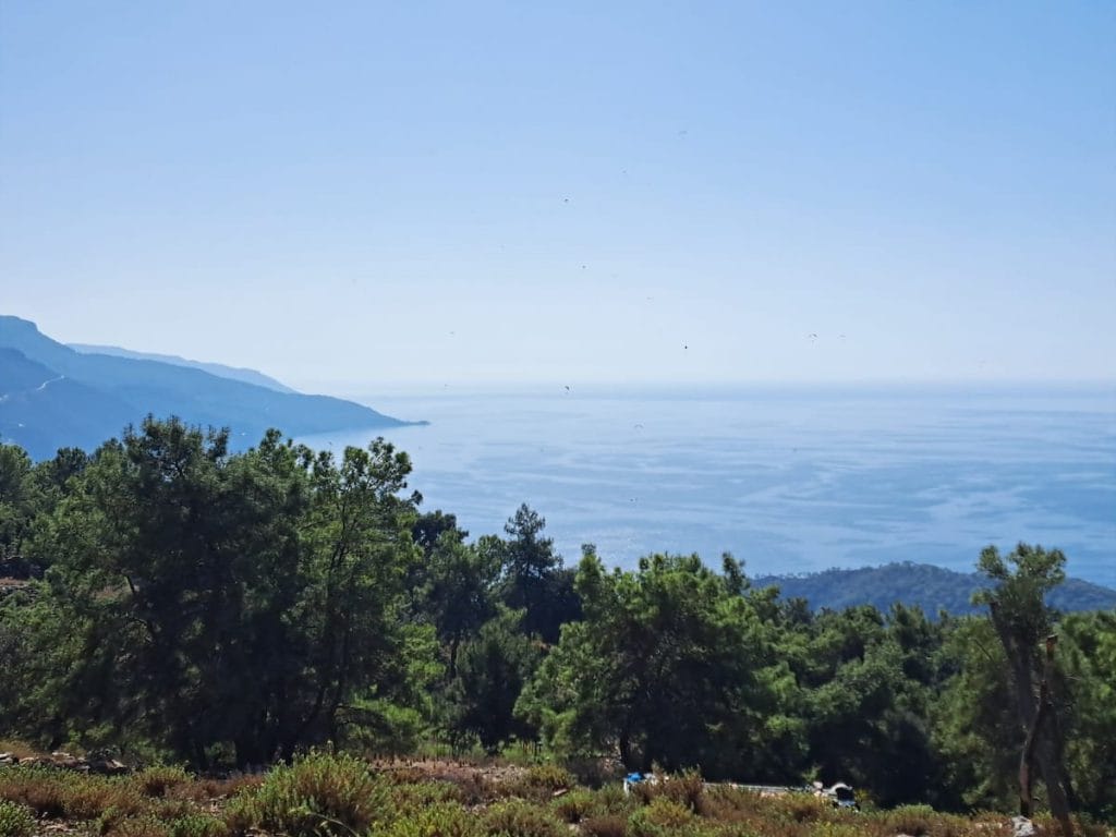 Coastal view between Kayaköy and Ovacık