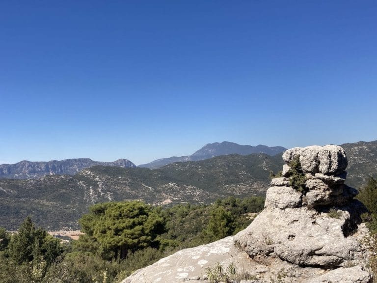 View from near Beşamel (Sidek).