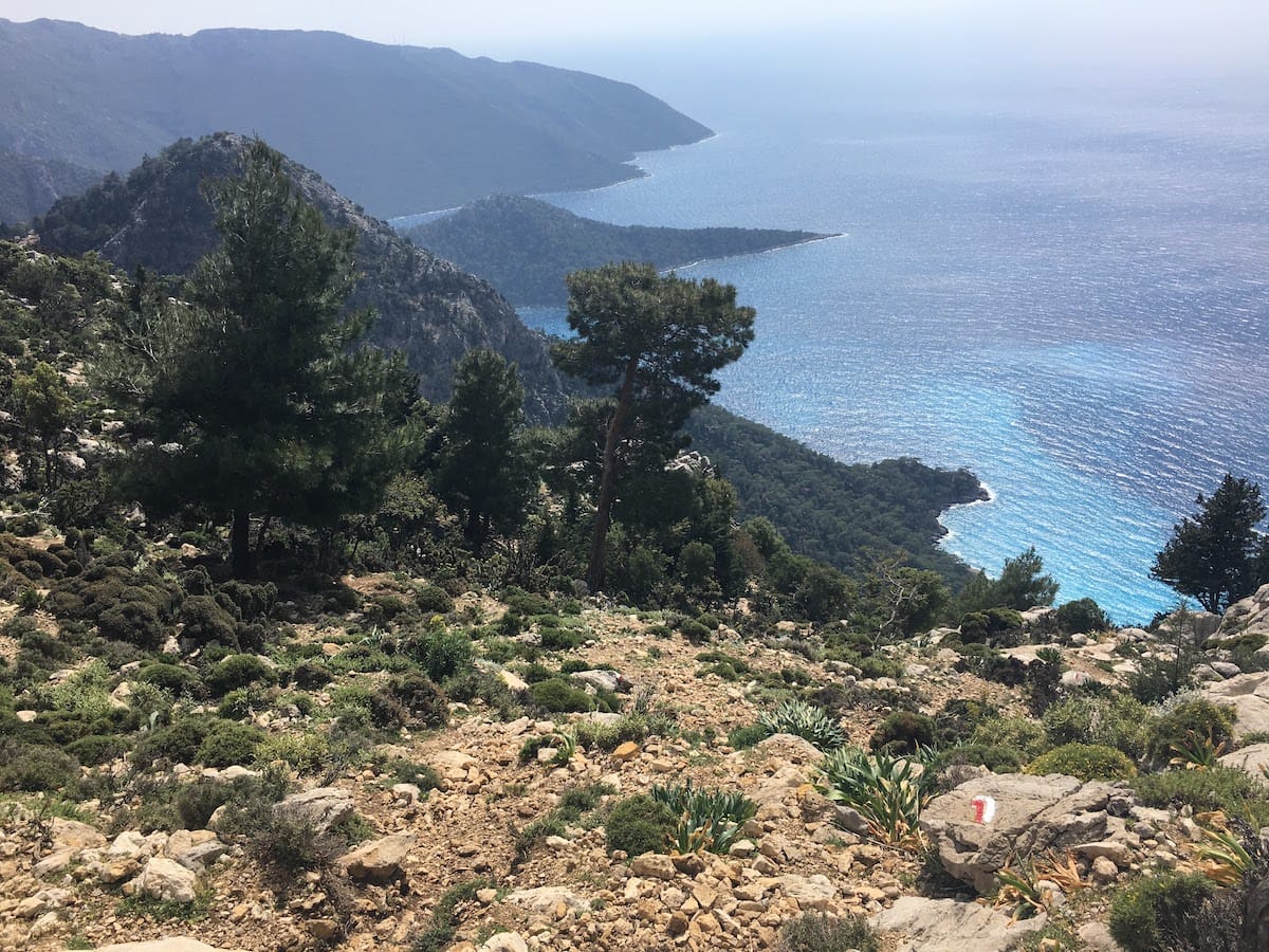 Coastal view from slightly south of Alınca