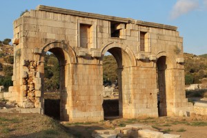 Lycian Way - Gate at the Patara Ruins
